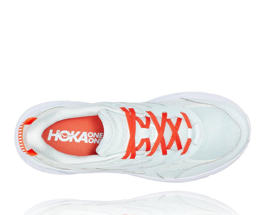 Hoka One One Hardloopschoenen Dames - Clifton L - Blauw/Rood - KI6970415